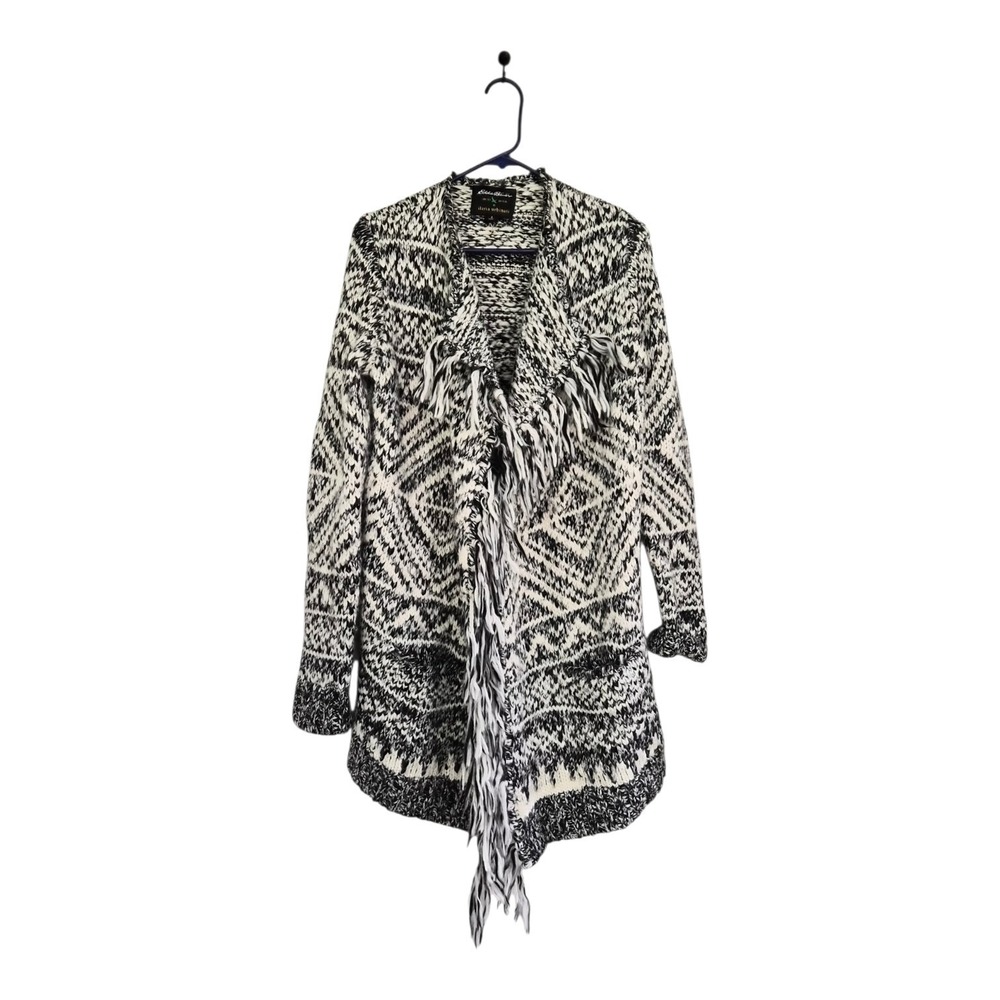 Eddie Bauer Limited Edition Ilaria Urbinati Knit Bronson Open Cardigan Sz S Nwot